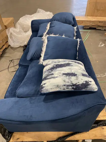 Roundhill Furniture Camero Pillowback Sofa… — Photo 4