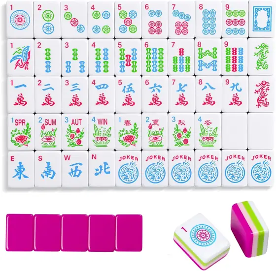 TIASUSAN Engraved American Mahjong Tile… — Photo 1