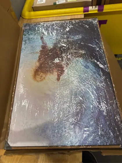 Floating Frame Jesus Wall Art,… — Photo 4