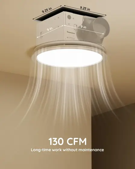 Fitop Bathroom Exhaust Fan with… — Photo 2