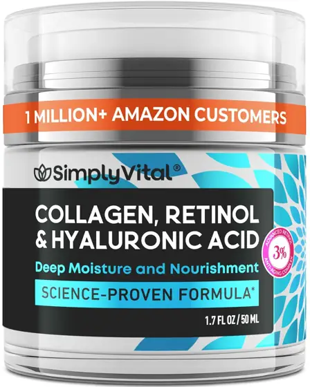 SimplyVital Face Moisturizer Retinol Collagen… — Photo 1