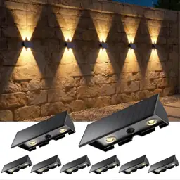 Solar Wall Lights Outdoor 8… — Photo 1