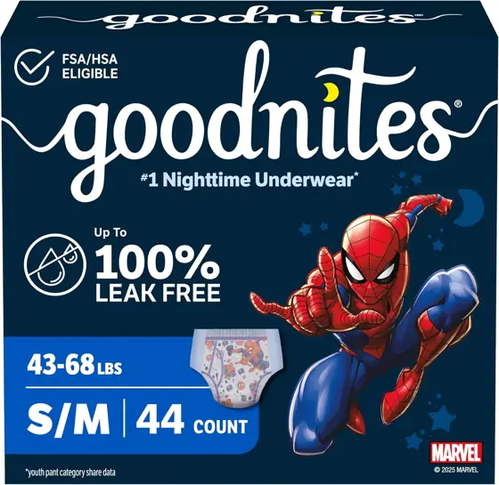 GoodNites Boys Nighttime Underwear, Size… — Photo 1