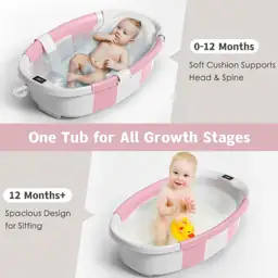 Collapsible Baby Bath Tub for… — Photo 2