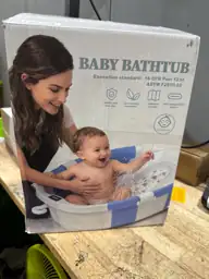 Collapsible Baby Bath Tub for… — Photo 3