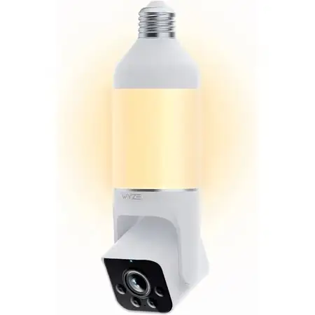 WYZE Bulb Cam, 2K, Color… — Photo 1