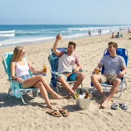 SUNNYFEEL Low Beach Chair, 5-Position… — Photo 2