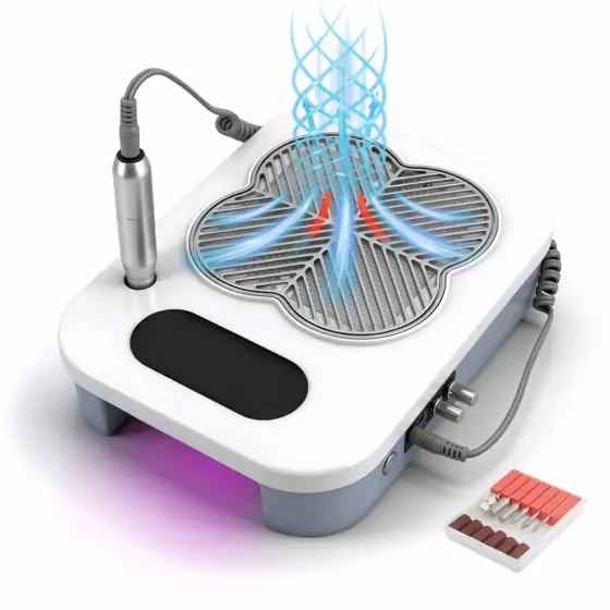 3-in-1 Nail Dust Collector, Electric… — Photo 1
