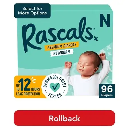 Rascals Premium Newborn Absorbent Baby… — Photo 1