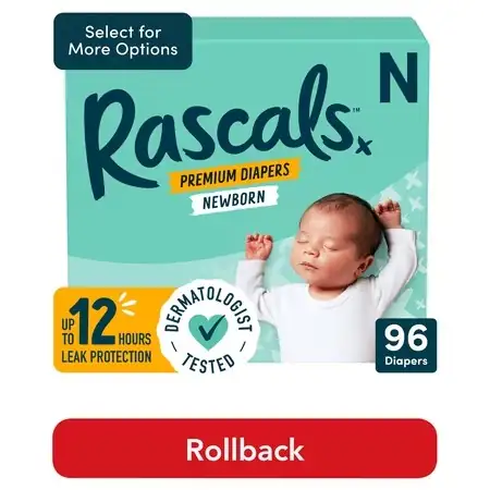 Rascals Premium Newborn Absorbent Baby… — Photo 1