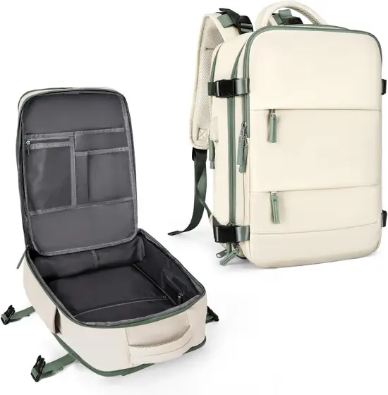 coowoz Large Travel Carry-On Backpack,… — Photo 1