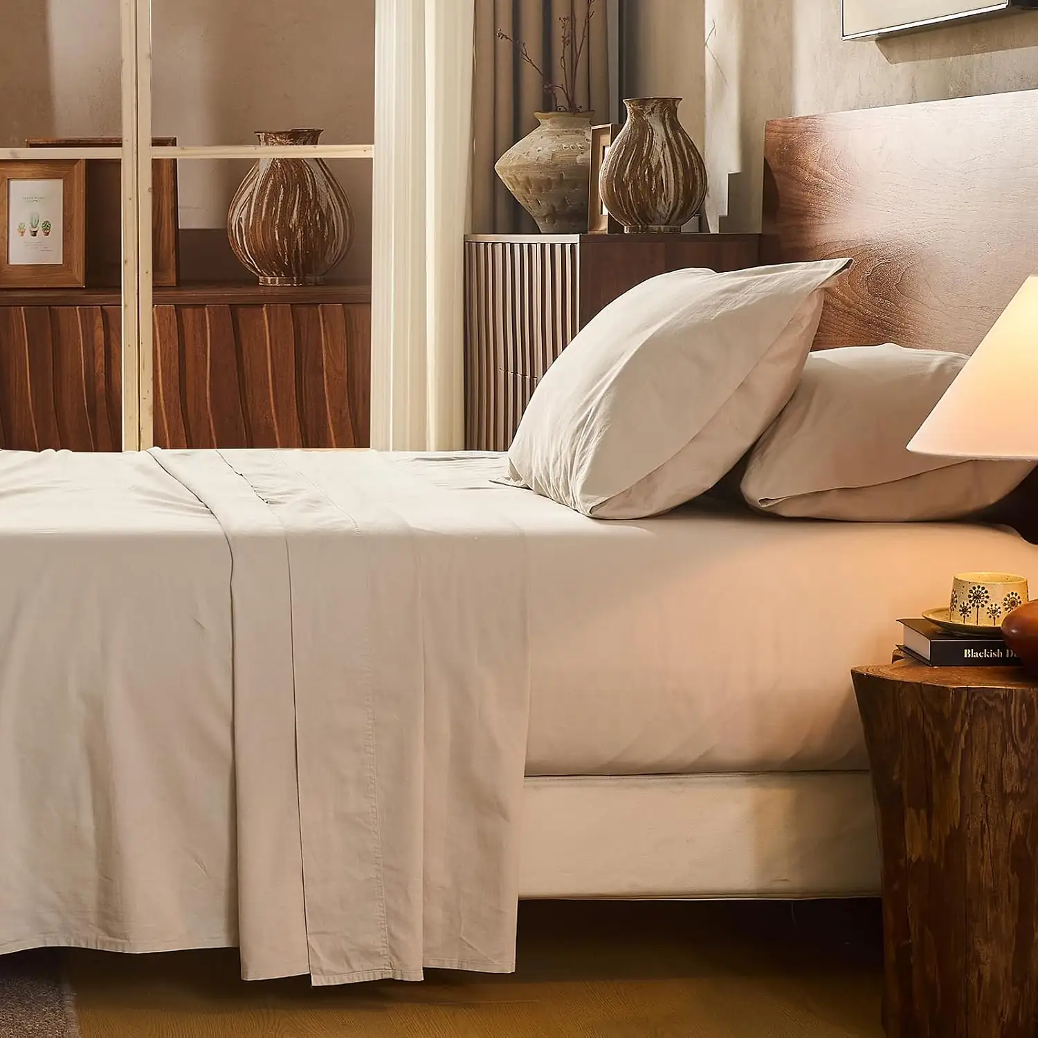 100% Linen Sheet Set, Queen,… — Photo 1