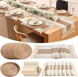 8 Sets Boho Table Runner… — Photo 1