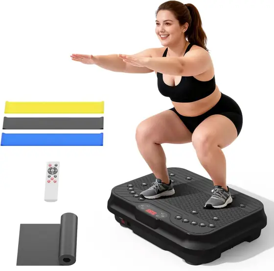 Vibration Plate Exercise Machine for… — Photo 1