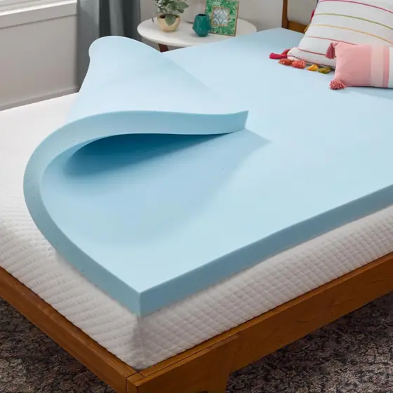 Linenspa Memory Foam Mattress Topper,… — Photo 1