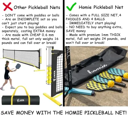 Homie Pickleball Net Set -… — Photo 2