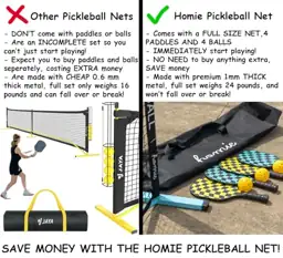 Homie Pickleball Net Set -… — Photo 2