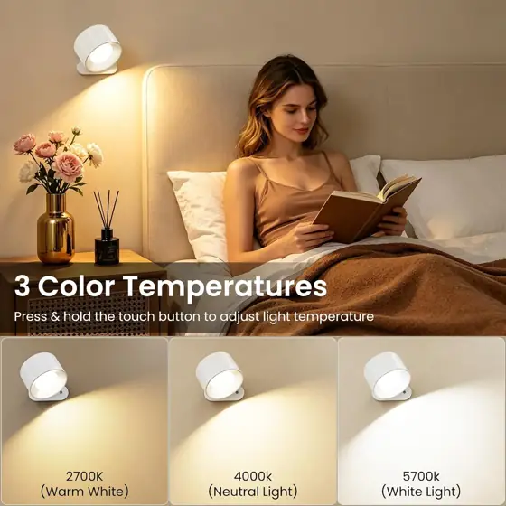 Koopala LED Wall Sconces, Cordless… — Photo 2