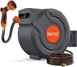 Retractable Garden Hose Reel 1/2"… — Photo 1