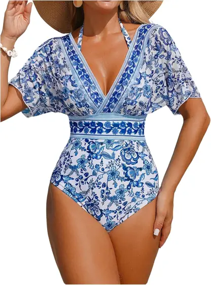 Floerns Women's One Piece Swimsuit… — Photo 1