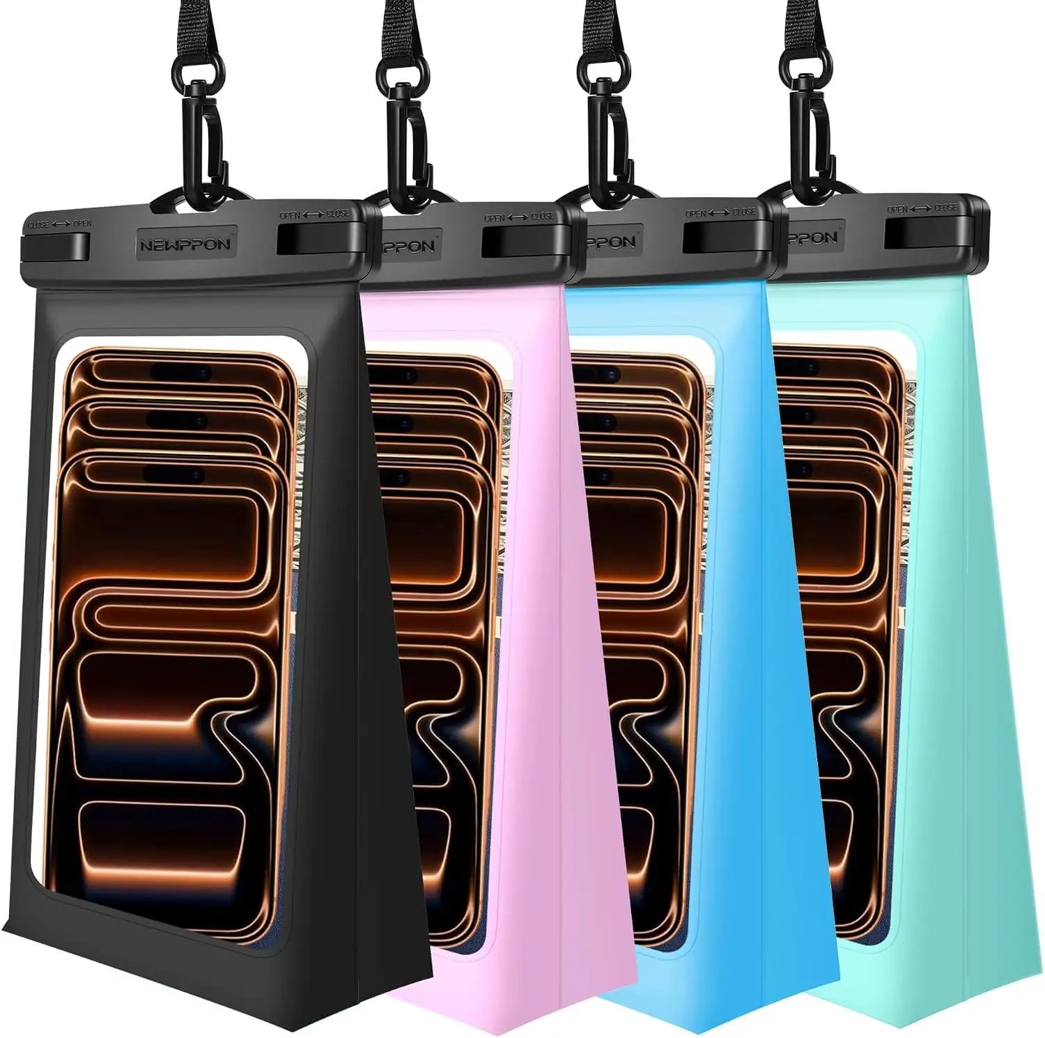 4 Pack Floating Waterproof Phone… — Photo 1