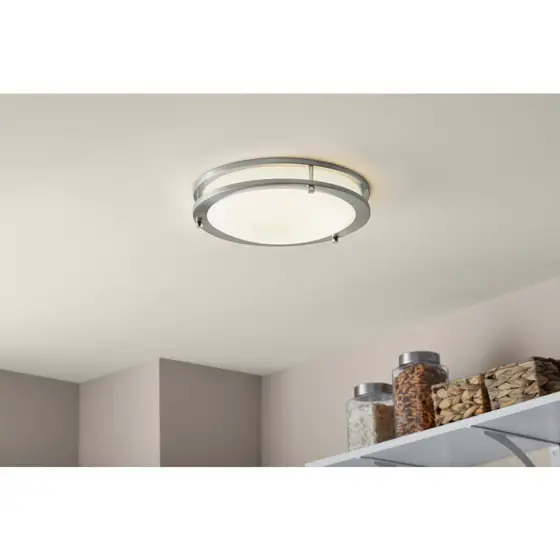 Flaxmere 12 in. Modern Brushed… — Photo 2