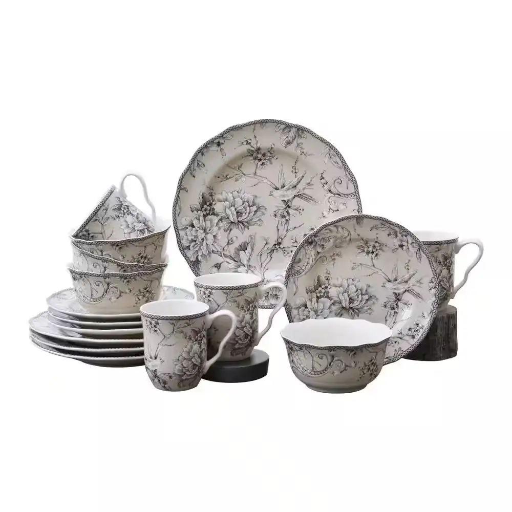 Adelaide 16-Piece Traditional Antique White… — Photo 1