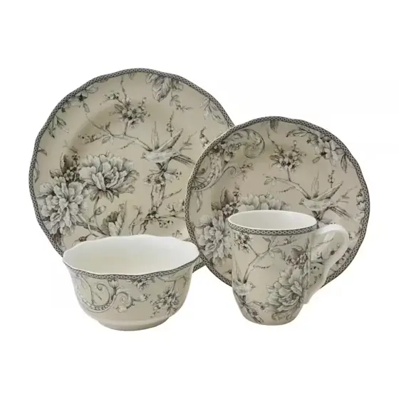 Adelaide 16-Piece Traditional Antique White… — Photo 2