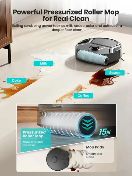 Lefant Robot Vacuum & Mop,… — Photo 2