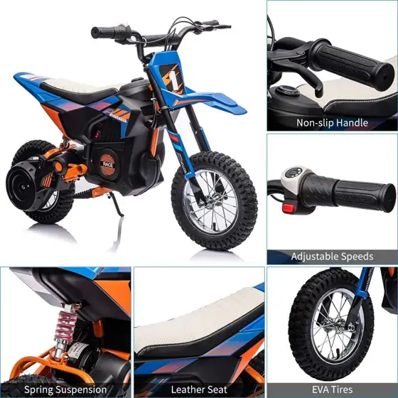 24V Electric Off-Road Motorcycle, 250W,… — Photo 2