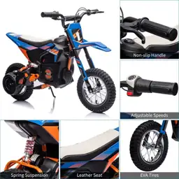 24V Electric Off-Road Motorcycle, 250W,… — Photo 2