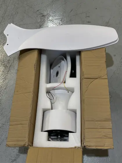 White 48 inch Ceiling Fan… — Photo 3