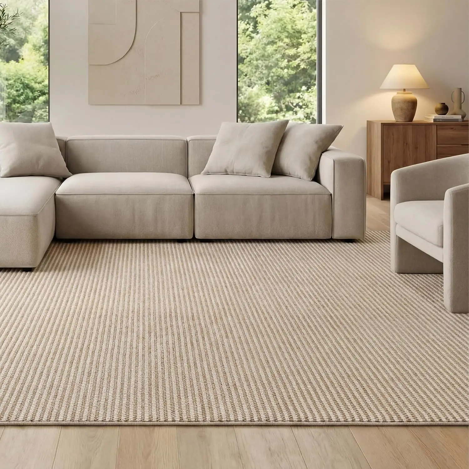 Bedsure 8x10 Faux Wool Area… — Photo 1