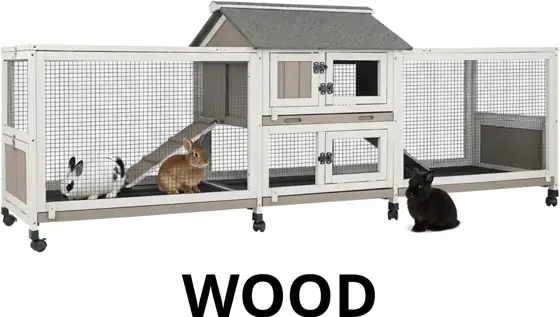 Large Rabbit Hutch Outdoor Indoor… — Photo 1