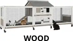 Large Rabbit Hutch Outdoor Indoor… — Photo 1