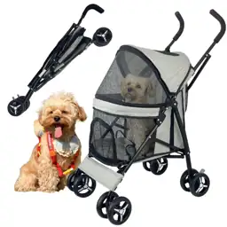 Umbrella-Shaped Doggy Stroller for Small… — Photo 1