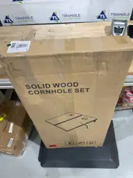 Solid Wood Cornhole Outdoor Game… — Photo 4