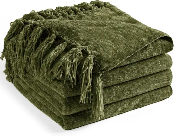 Chenille Throw Blanket for Couch… — Photo 1