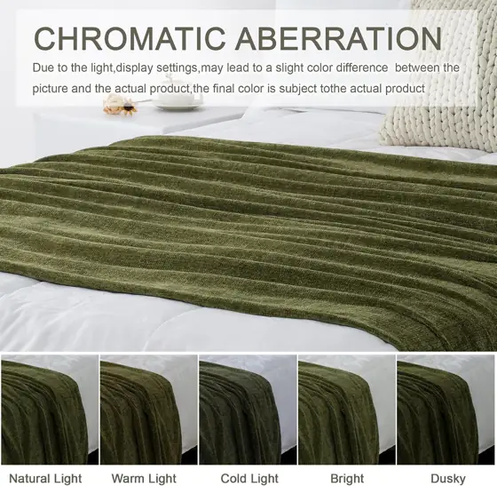 Chenille Throw Blanket for Couch… — Photo 2