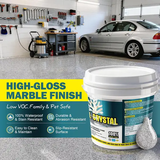 Epoxy Colored Sand Floor Paint… — Photo 2