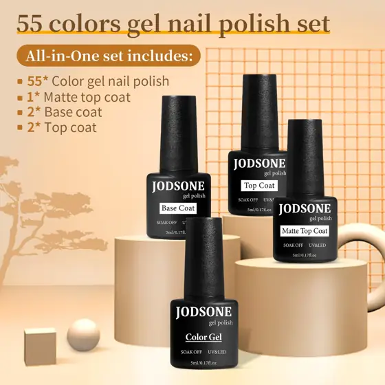 JODSONE 60 Piece Gel Nail… — Photo 2