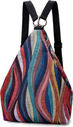 Black Butterfly Boho Small Backpack… — Photo 1