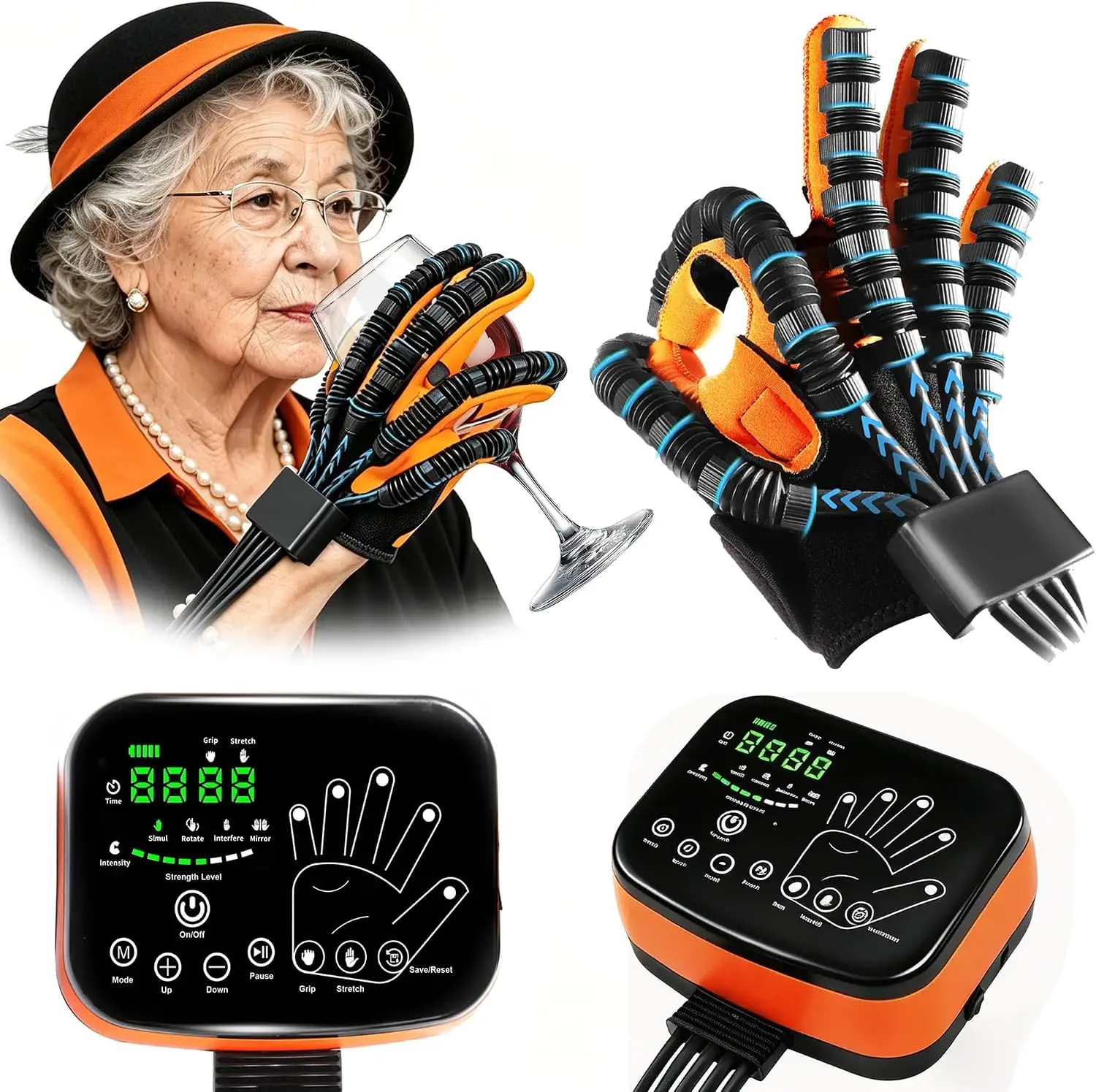 Hand Rehabilitation Robot Gloves for… — Photo 1