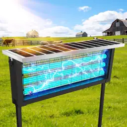 Large Solar Bug Zapper Outdoor,… — Photo 1