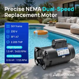 Aquastrong Pool Pump Motor, 56Y… — Photo 2