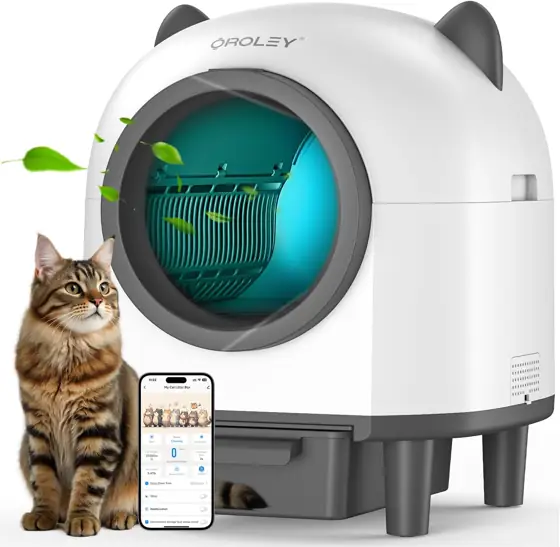 OROLEY Self-Cleaning Litter Box, Automatic… — Photo 1