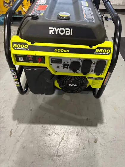 8000-Watt Recoil Start Gasoline Powered… — Photo 5