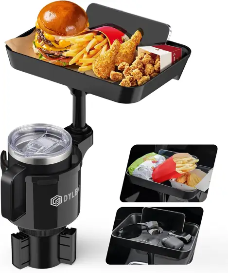 DYLEN Car Cup Holder Tray,… — Photo 1