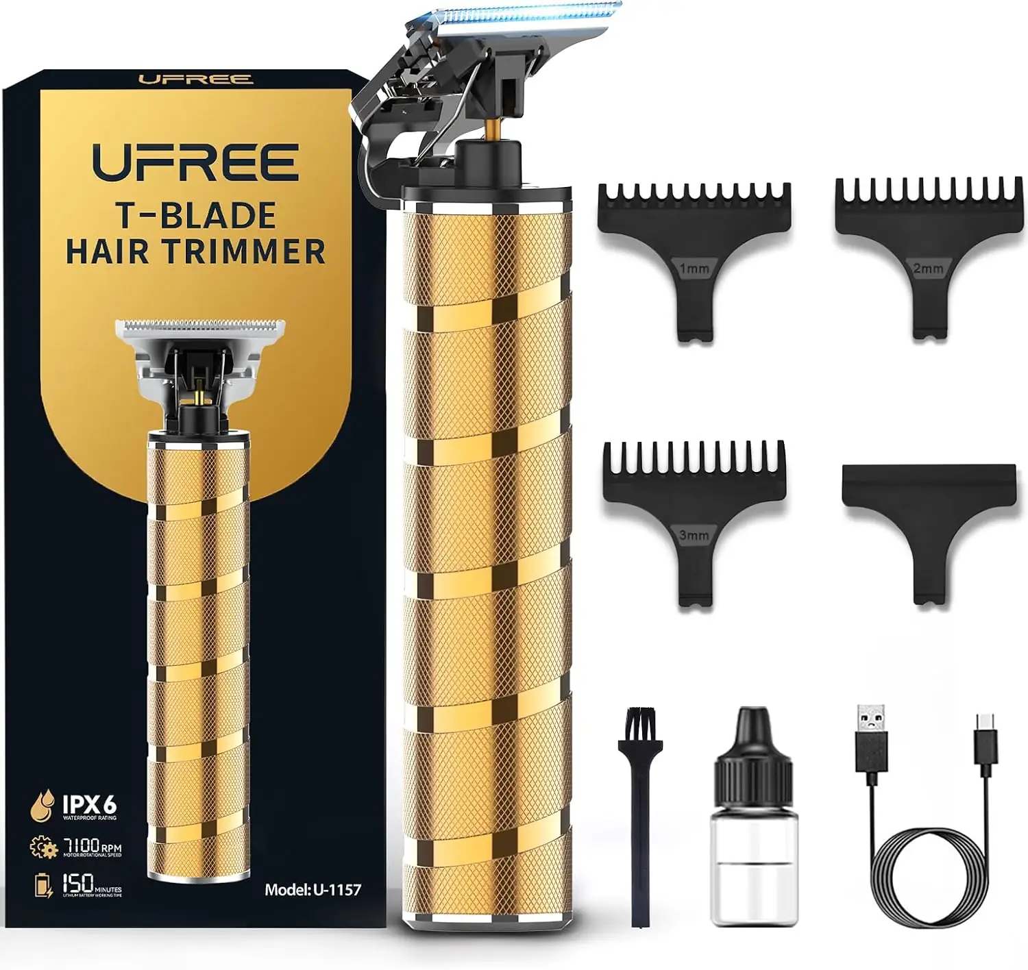Ufree Beard Trimmer for Men,… — Photo 1