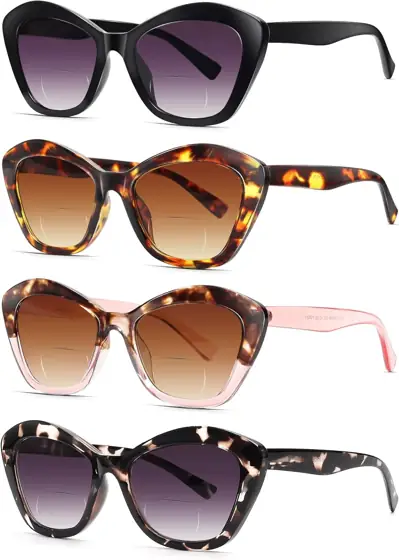 LADEESSE 3 Pack Reading Sunglasses… — Photo 1